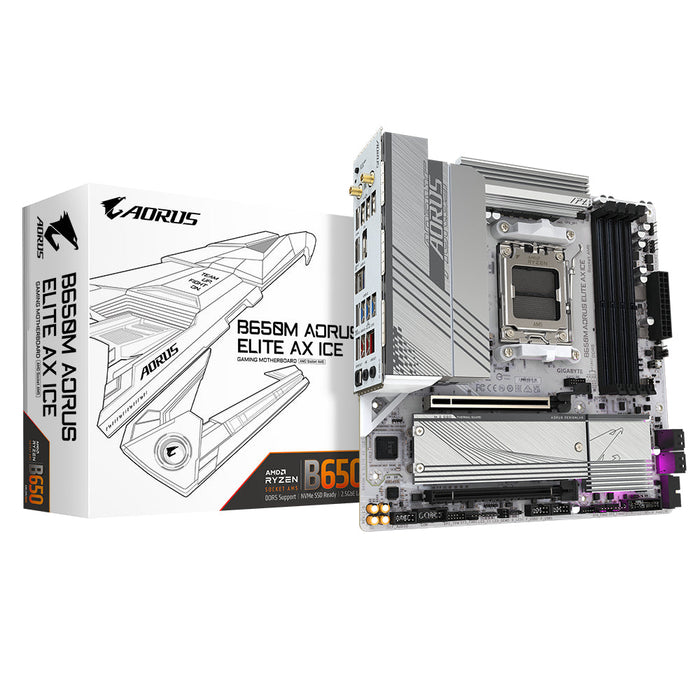 Custom Gaming PCs: Why Choose GIGABYTE B650M AORUS ELITE AX ICE?