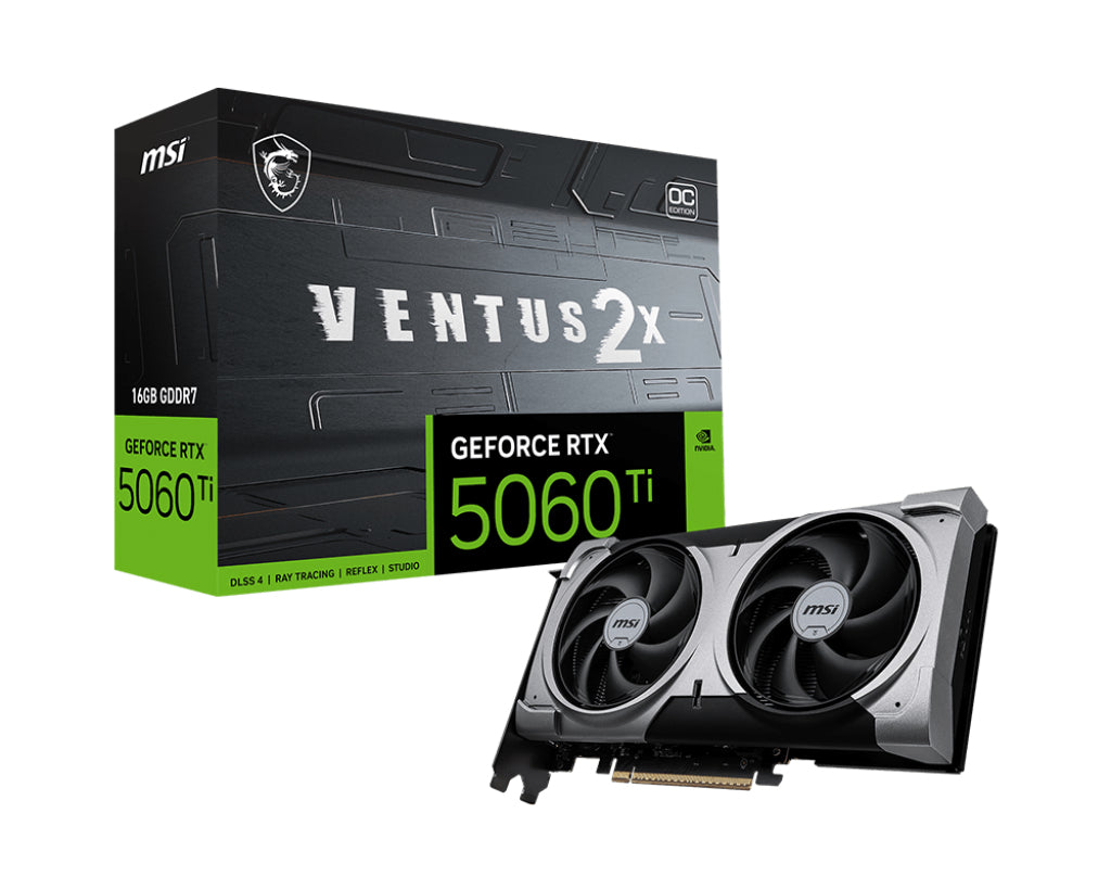 Unlock Ultimate Gaming Performance with MSI VENTUS RTX 5060 TI