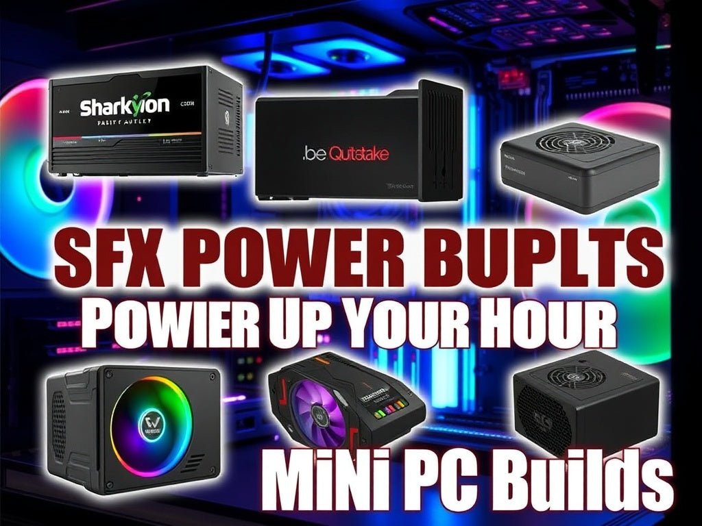 Unleash the Power of Compact Performance with Sharkoon's SFX Power Supply Units
