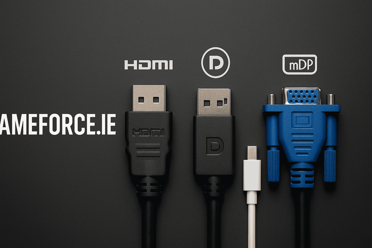 Top Quality Monitor Cables for Clear Display — CUSTOMPC.IE