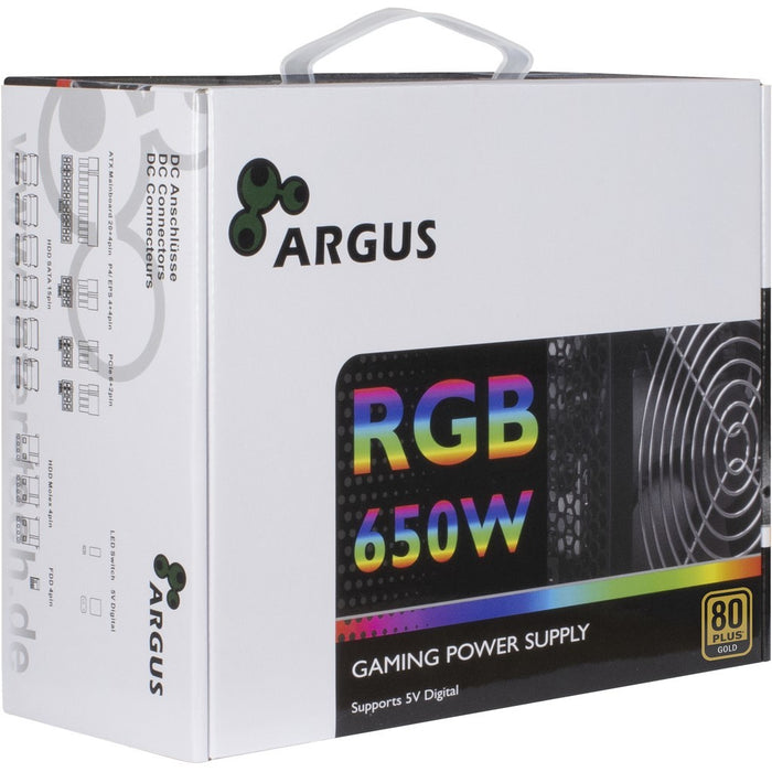 Inter-Tech Argus RGB-650W CM II power supply unit