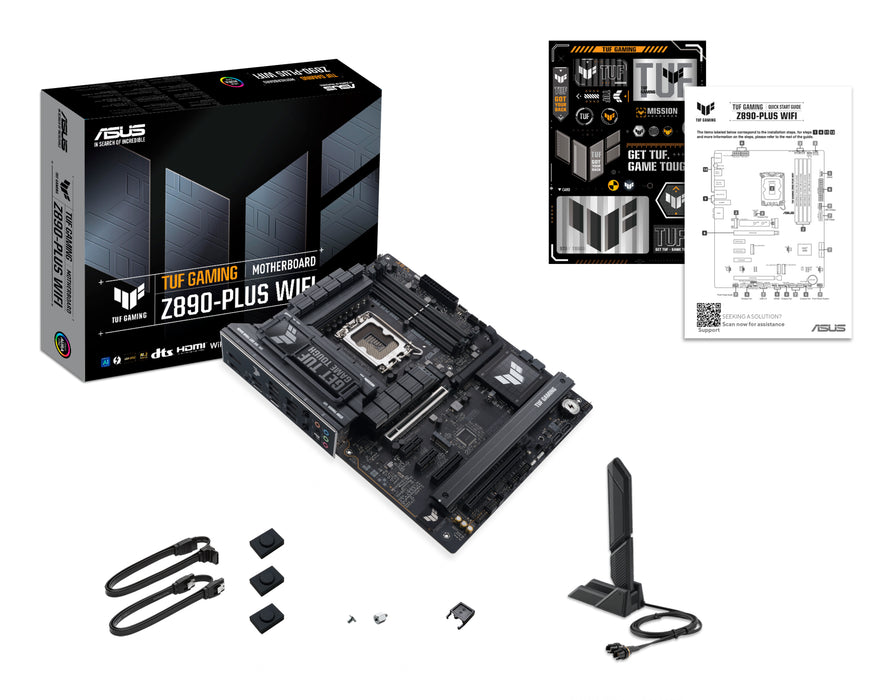 ASUS TUF GAMING Z890-PLUS WIFI Intel Z890 LGA 1851 (Socket V1) ATX