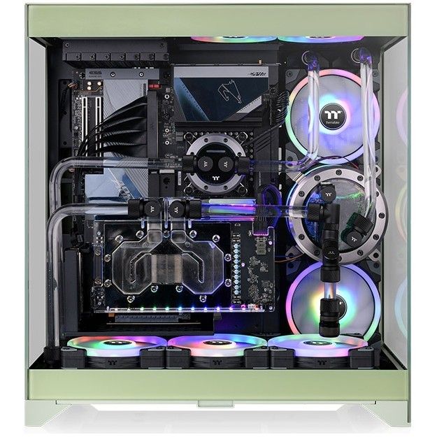 Midi Thermaltake CTE E550 TG Matcha Verde