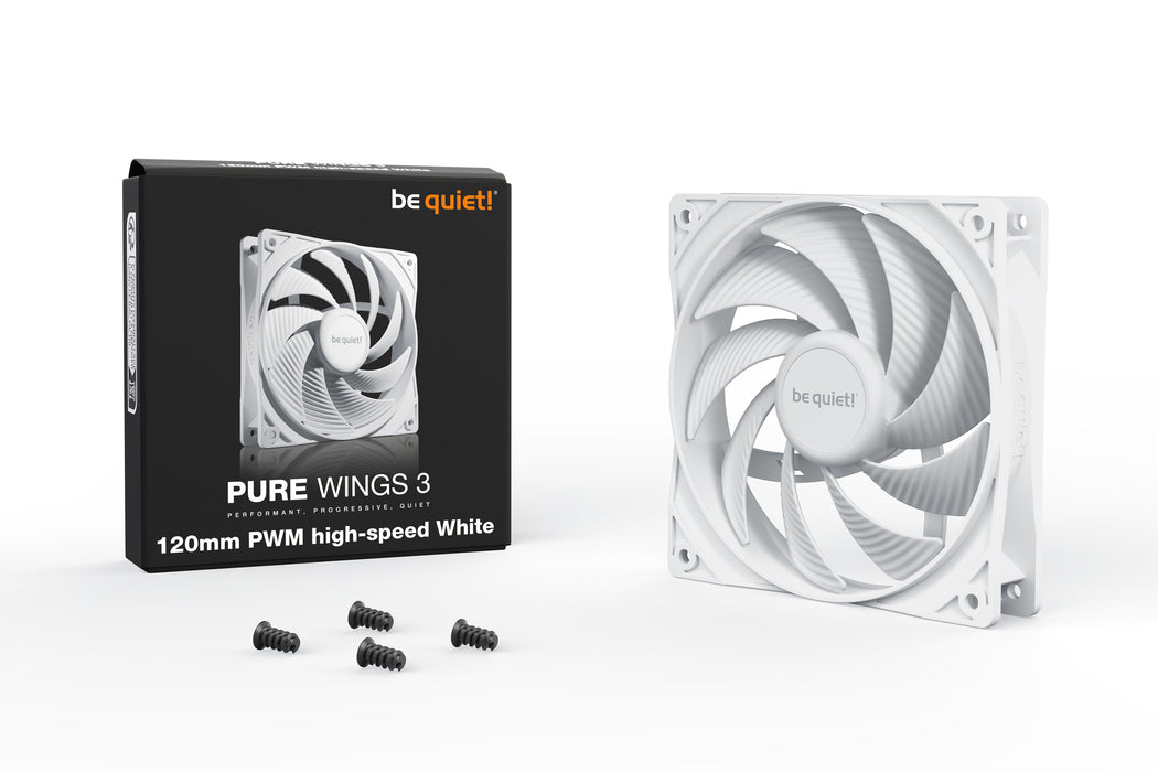 be quiet! Pure Wings 3 120mm PWM high-speed White