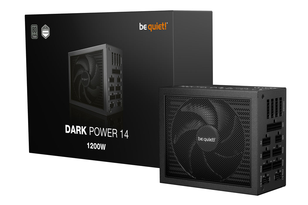 be quiet! Dark Power 14 1200 W - 80 Plus Titanium power supply unit 20+4 pin ATX ATX Black