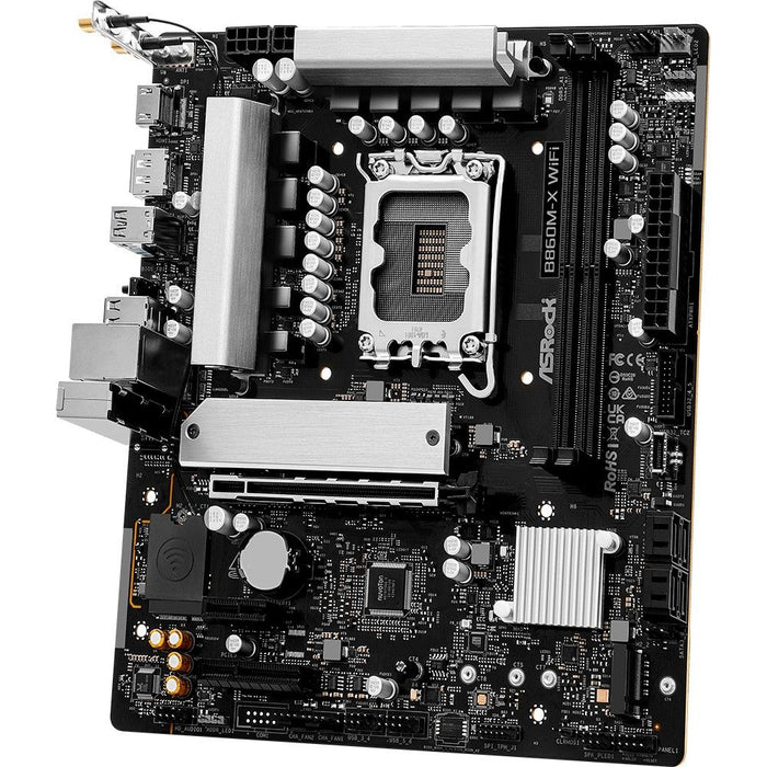B860M-X WiFi 1851 mATX HDMI/DP DDR5