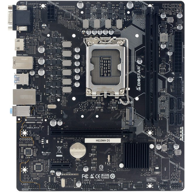 Biostar H610MH D5 motherboard