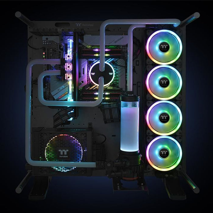 Thermaltake Riing Trio 12 LED RGB Radiator Fan TT Premium Edition