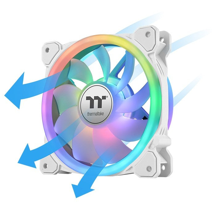 Thermaltake SWAFAN 12 RGB Radiator Fan TT Premium Edition White
