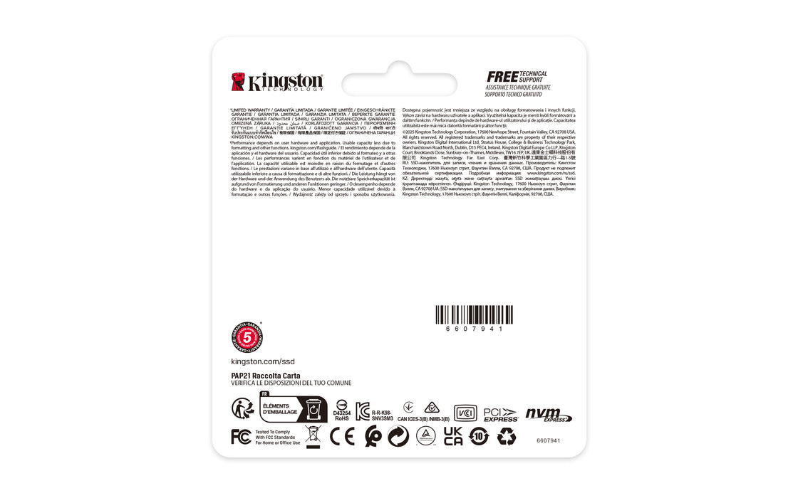 Kingston Tecnologia NV3