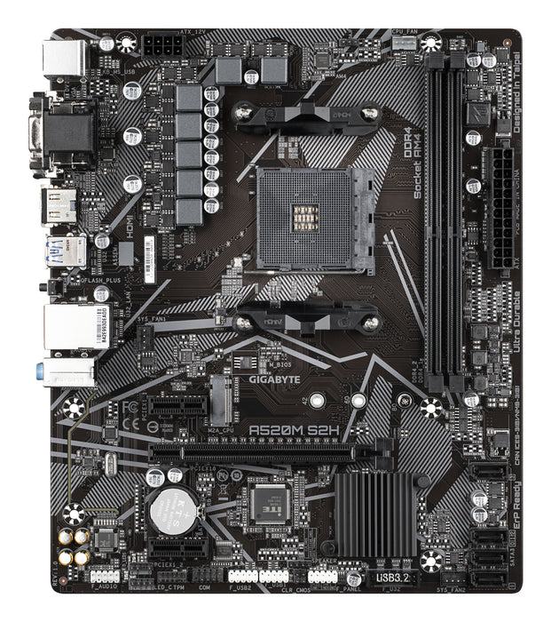 GIGABYTE A520M S2H motherboard