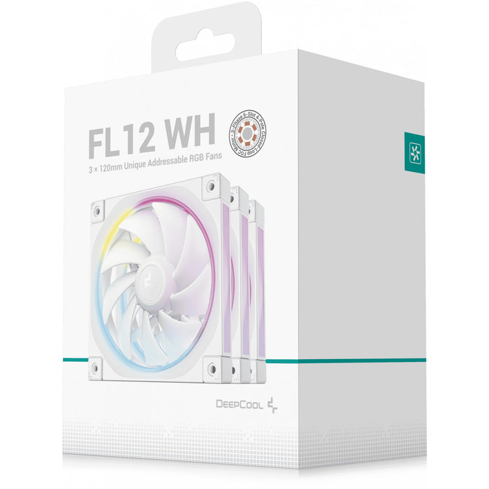 DeepCool FL12 WH-3 em 1