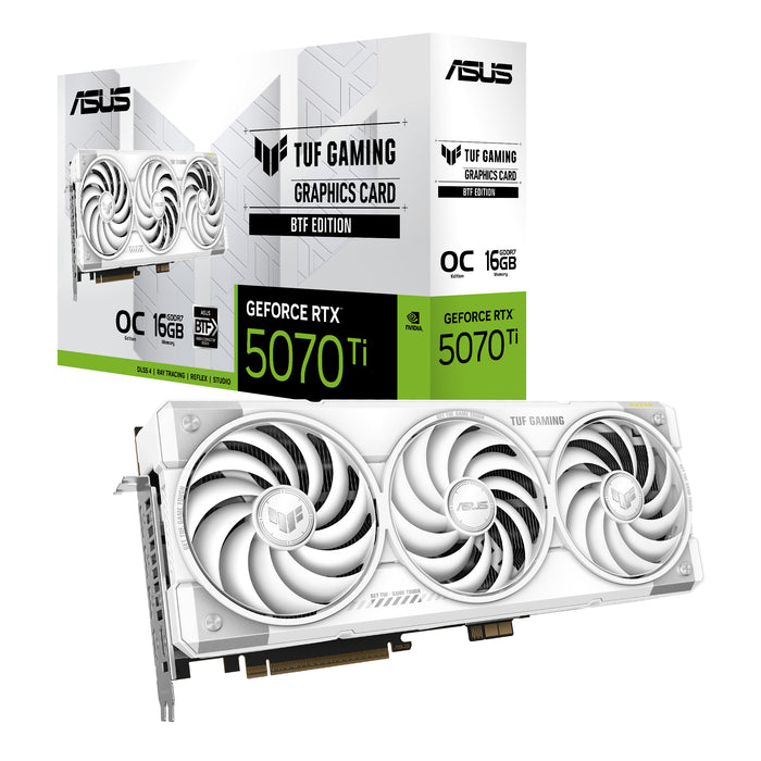 ASUS TUF-RTX5070TI-O16G-BTF-BRANCO