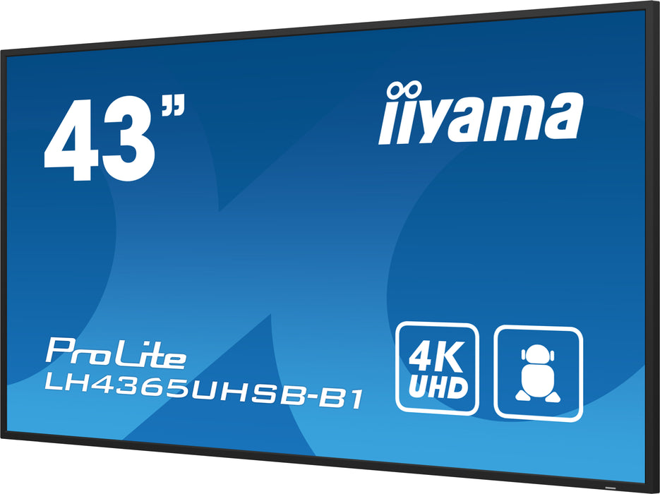 Display de sinalização iiyama LH4365UHSB-B1
