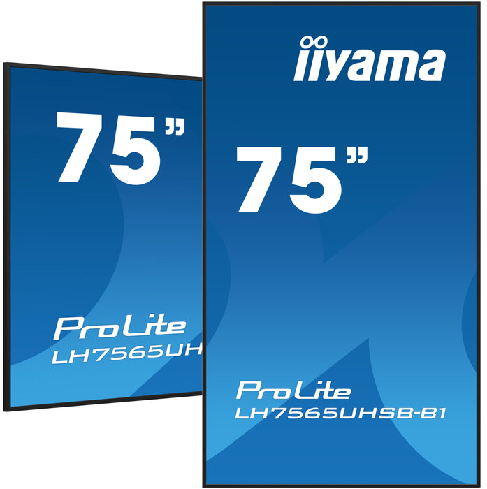 Display de sinalização iiyama LH7565UHSB-B1