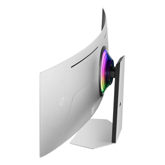 Samsung G95SC computer monitor 124.5 cm (49") 5120 x 1440 pixels Dual QHD OLED Silver