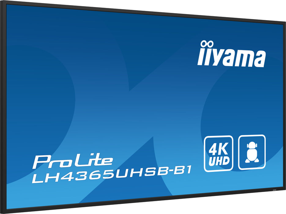 Display de sinalização iiyama LH4365UHSB-B1