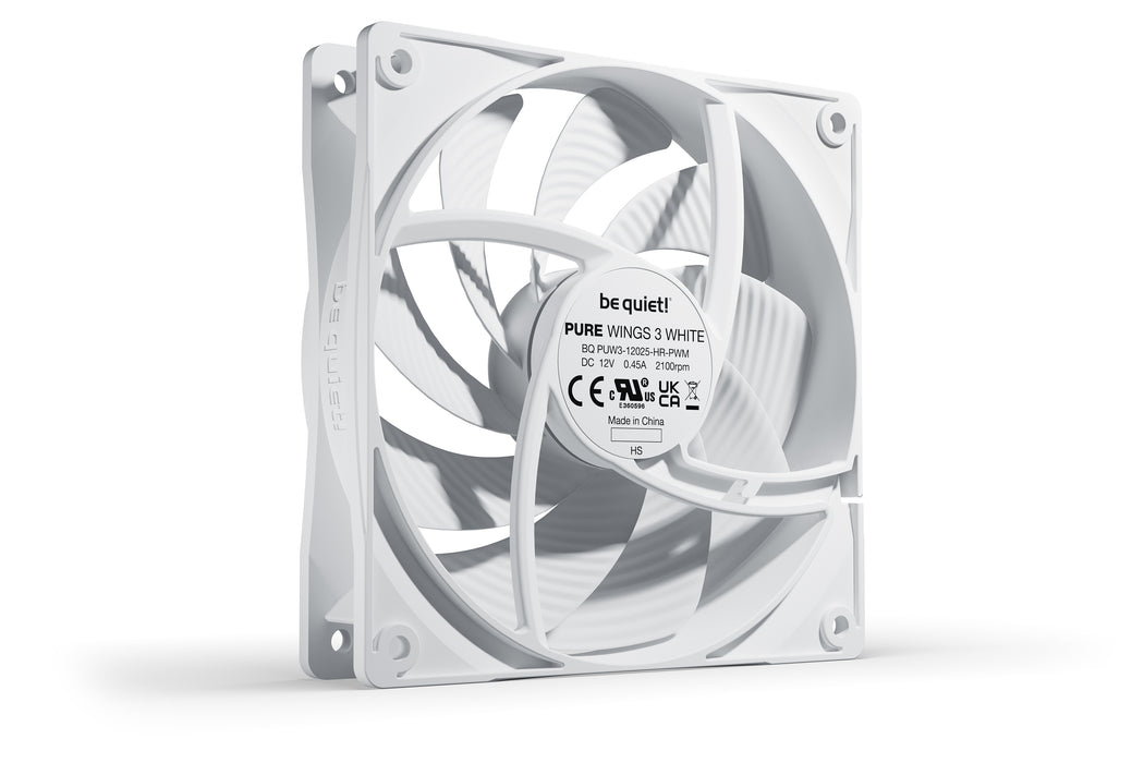 be quiet! Pure Wings 3 120mm PWM high-speed White