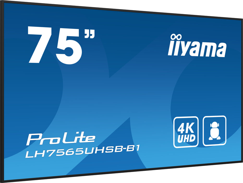 Display de sinalização iiyama LH7565UHSB-B1