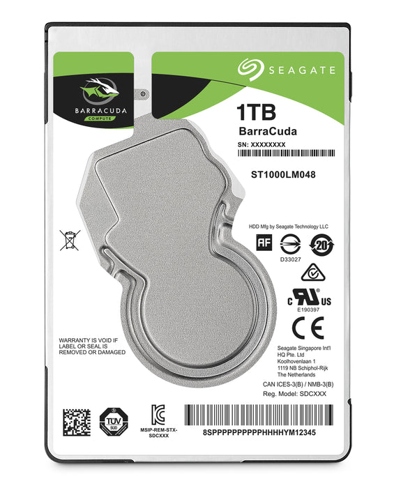 Disco rígido interno Seagate Barracuda de 2,5"