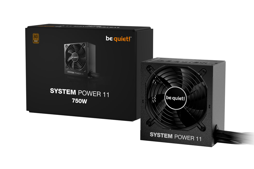 be quiet! System Power 11 750W power supply unit 20+4 pin ATX ATX Black