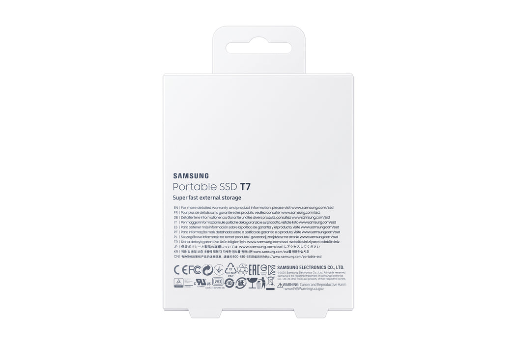 SSD portátil Samsung T7
