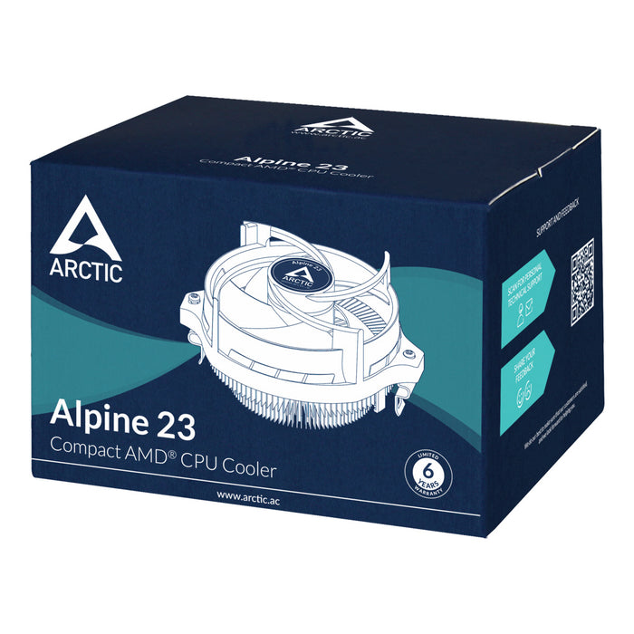 ARCTIC Alpine 23 - Cooler compacto para CPU AMD