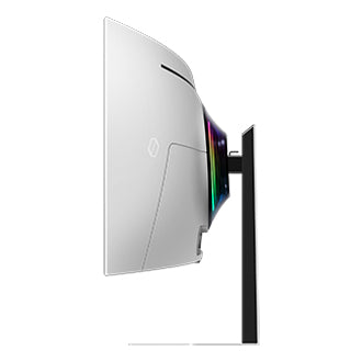 Samsung G95SC computer monitor 124.5 cm (49") 5120 x 1440 pixels Dual QHD OLED Silver