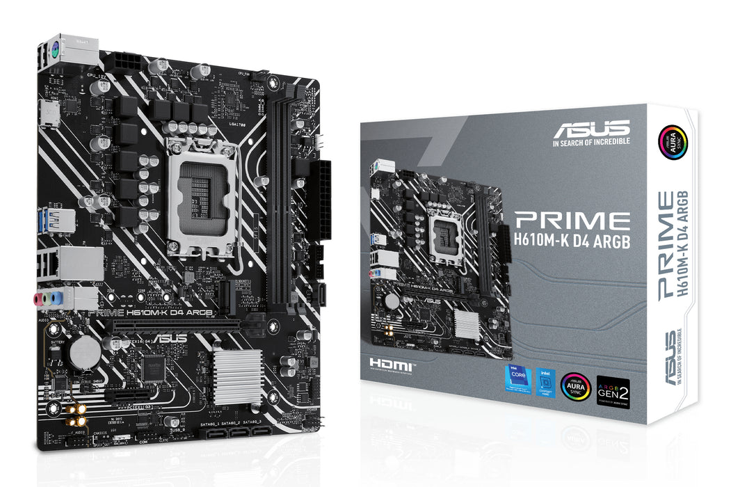 ASUS PRIME H610M-K D4 ARGB