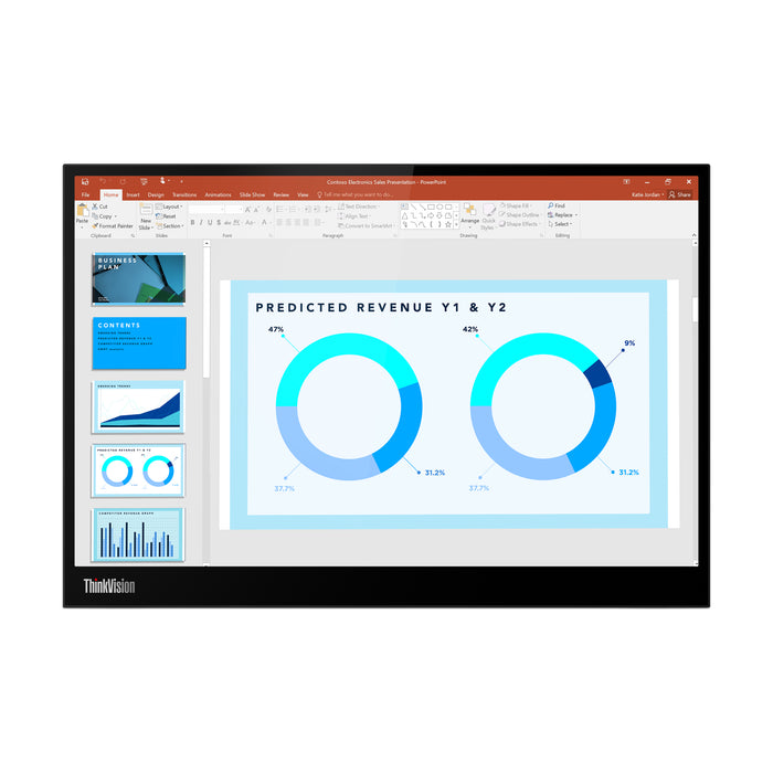 Lenovo ThinkVision M14d LED display
