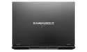 Black laptop with 'GAMEFORCE.IE' logo on a white background