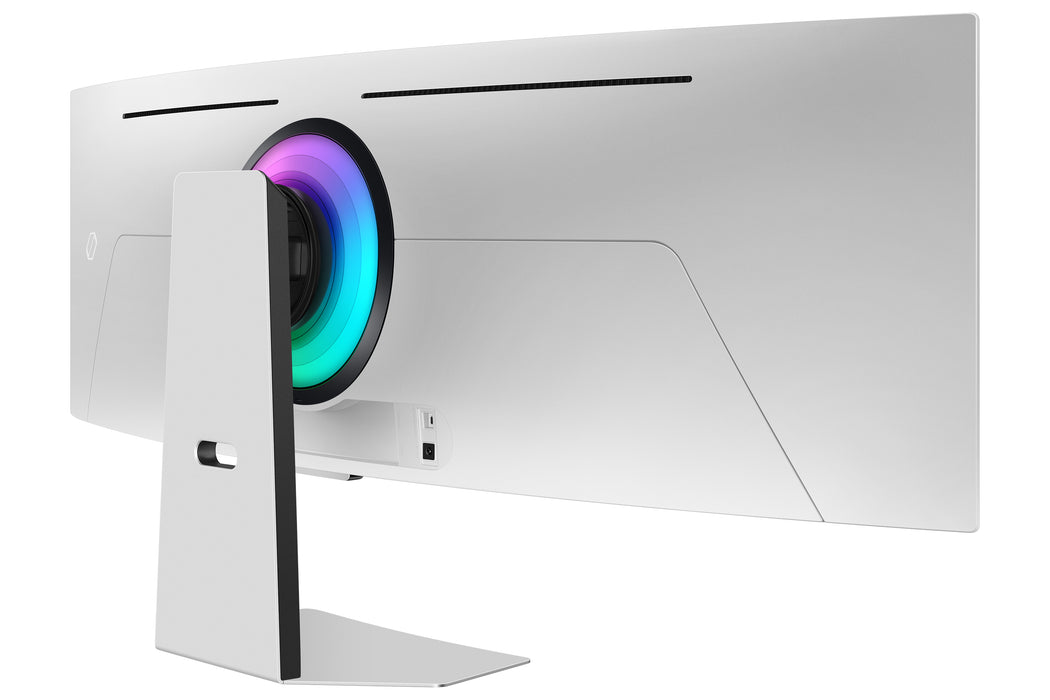 Samsung G95SC computer monitor 124.5 cm (49") 5120 x 1440 pixels Dual QHD OLED Silver