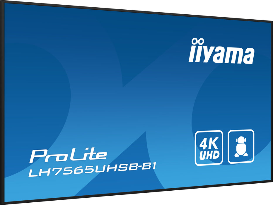 Display de sinalização iiyama LH7565UHSB-B1