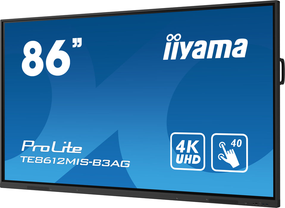 Display de sinalização iiyama TE8612MIS-B3AG