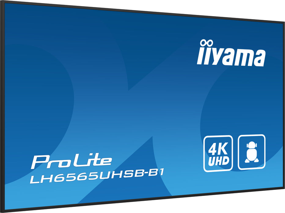 Display de sinalização iiyama LH6565UHSB-B1