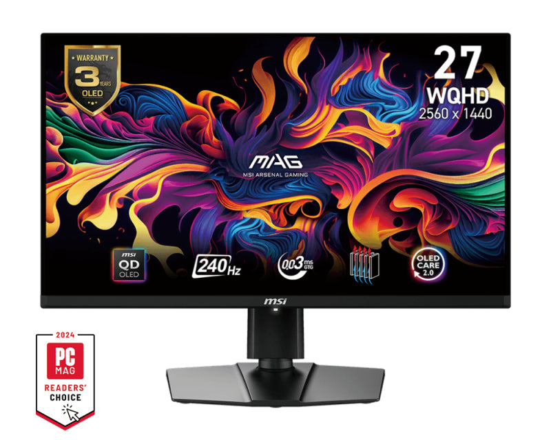 Monitor de computador MSI MAG 271QPXDE QD-OLED E2