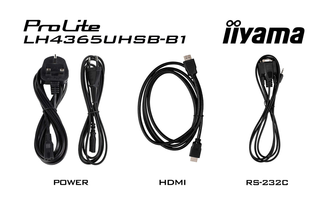 Display de sinalização iiyama LH4365UHSB-B1