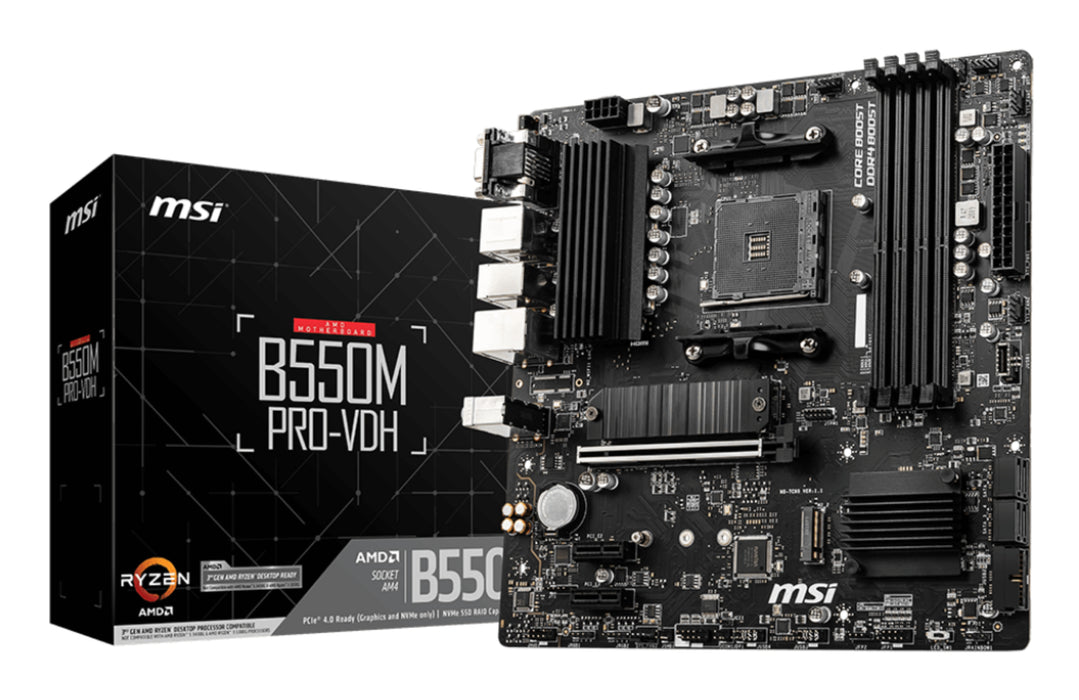 MSI B550M PRO-VDH motherboard