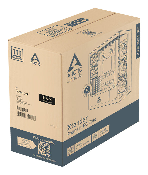 ARCTIC Xtender VG (Preto Espelhado)