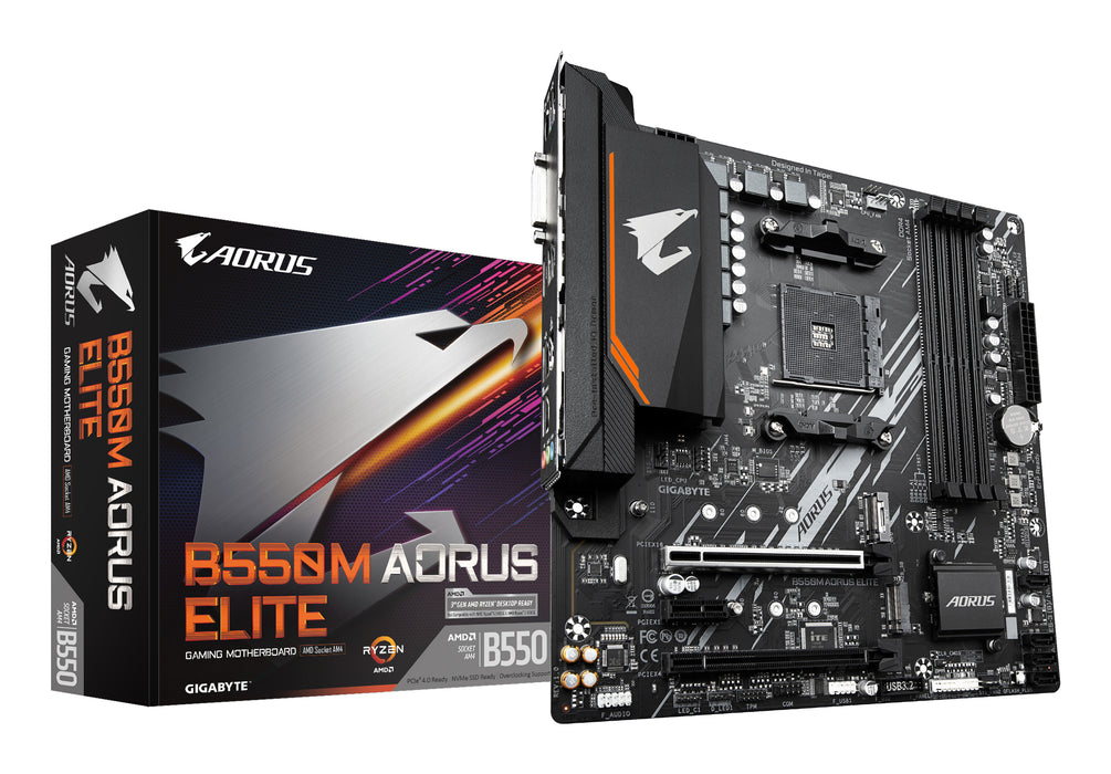 GIGABYTE B550M AORUS ELITE motherboard