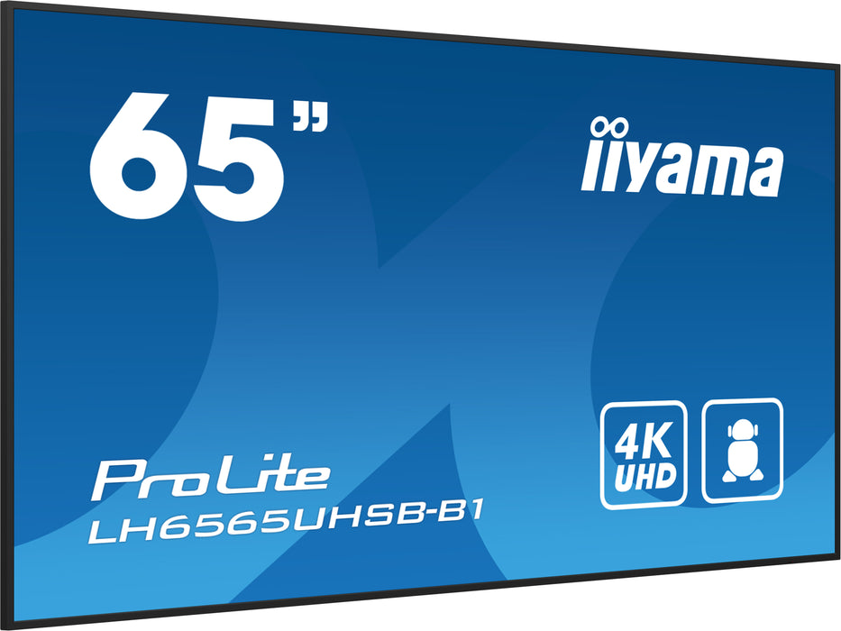 Display de sinalização iiyama LH6565UHSB-B1