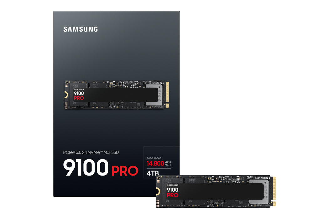 Samsung 9100 PRO PCIe® 5.0 NVMe™ M.2 SSD - 4 TB
