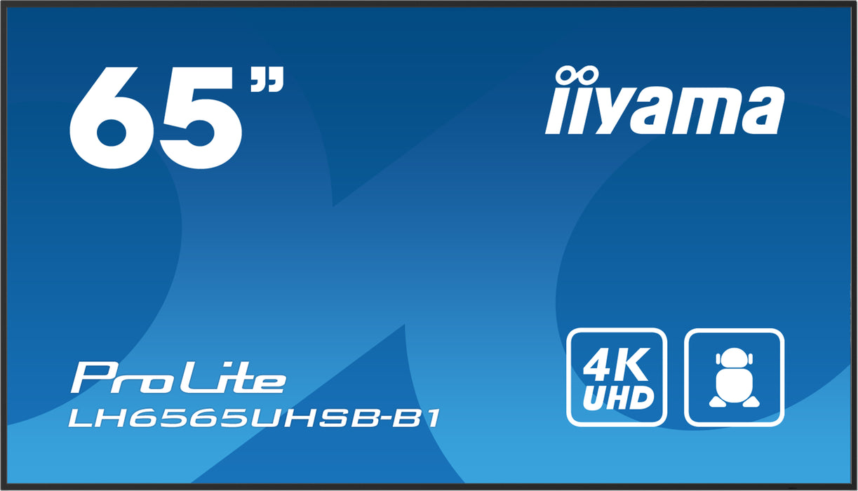 Display de sinalização iiyama LH6565UHSB-B1