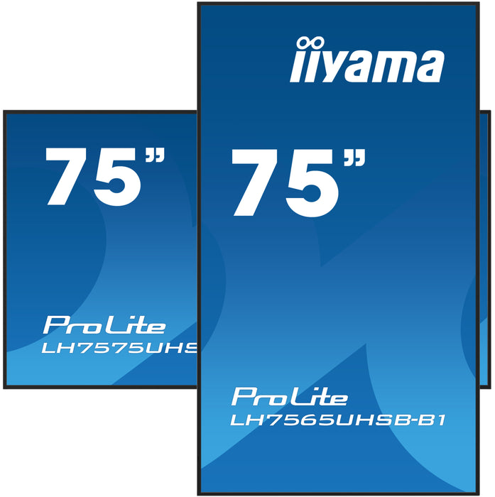 Display de sinalização iiyama LH7565UHSB-B1