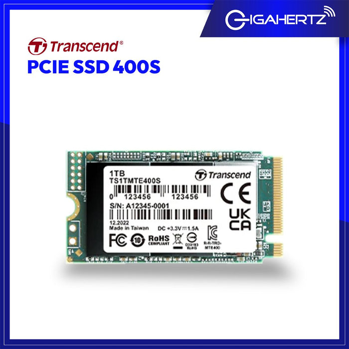 Transcend PCIe SSD 400S